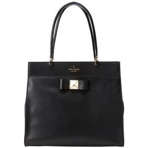 Kate Spade Bow Fulton Terrace Large Black Shoulder